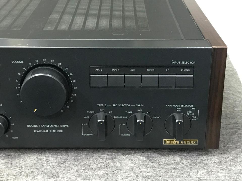 Integra A-815RX ONKYO - 中古オーディオ 高価買取・販売 ハイファイ堂