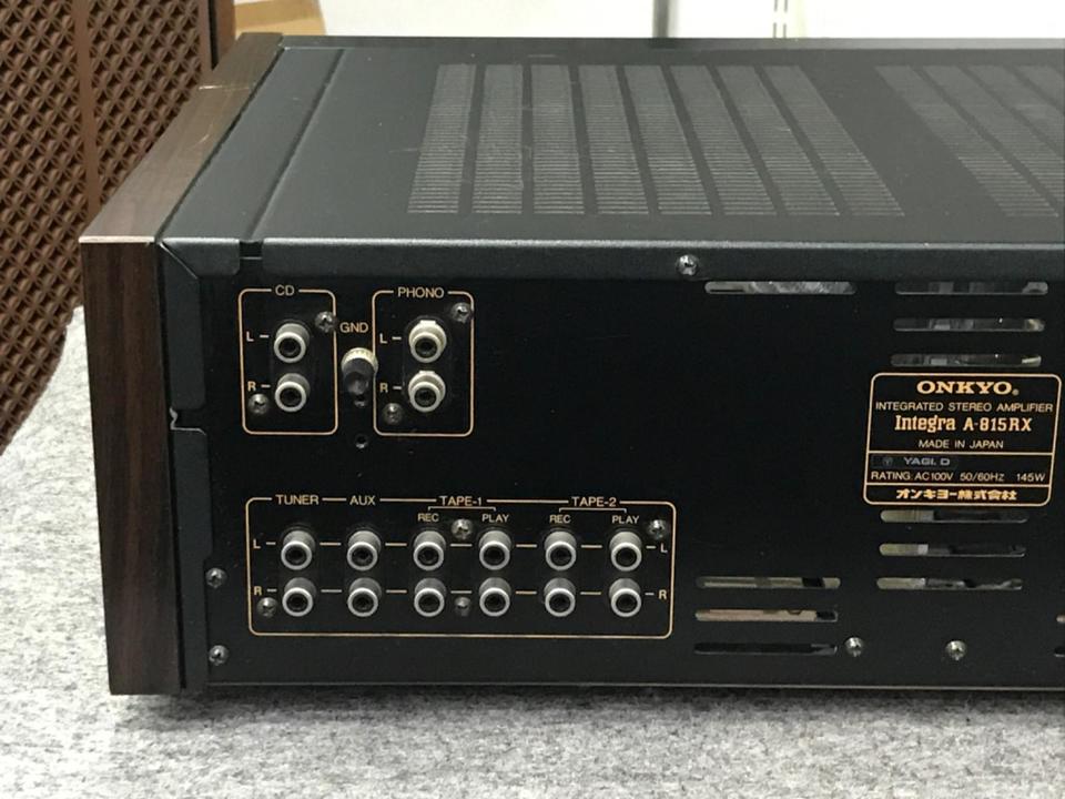 Integra A-815RX ONKYO - 中古オーディオ 高価買取・販売 ハイファイ堂