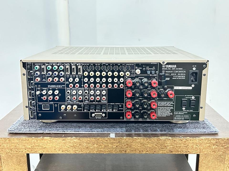 Yamaha DSP-AX1900 リモコン付き DSP-AX1900 YAMAHA - 中古オーディオ 高価買取・販売 ハイファイ堂