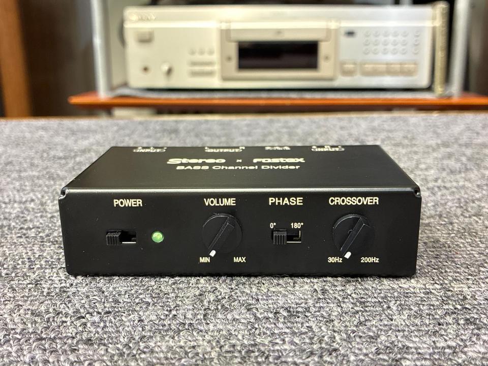 アンプ fostex BASS Channel Divider BASS Channel Divider FOSTEX - HiFi-Do McIntosh/JBL/audio-technica