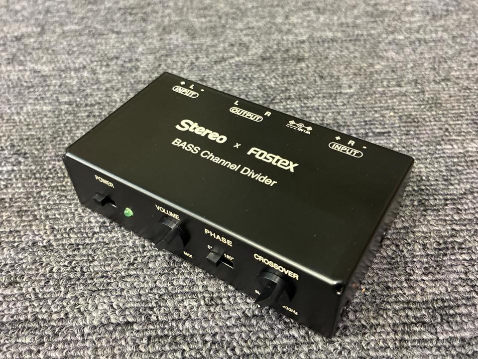 BASS Channel Divider FOSTEX - HiFi-Do McIntosh/JBL/audio-technica