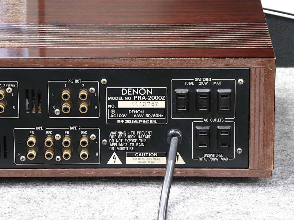 PRA-2000Z DENON - HiFi-Do McIntosh/JBL/audio-technica/Jeff Rowland