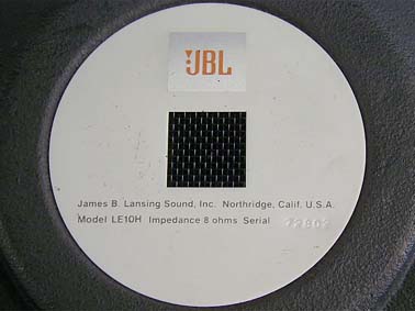 LE10H JBL - HiFi-Do McIntosh/JBL/audio-technica/Jeff Rowland/Accuphase